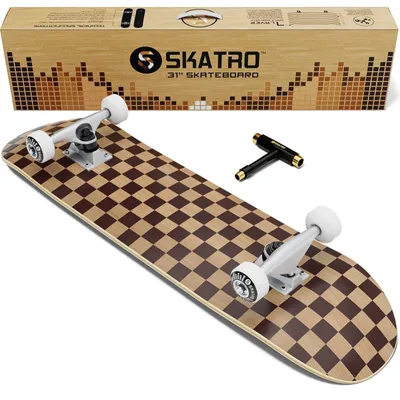 Produktbild von Skateboard – Komplettset – 31 Zoll – Ahorn-Holz – Für Kinder und Anfänger