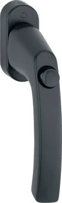Produktbild von HOPPE Fenstergriff LIÈGE - Druckknopf, Vierkant 7 x 40 mm, Alu schwarz matt