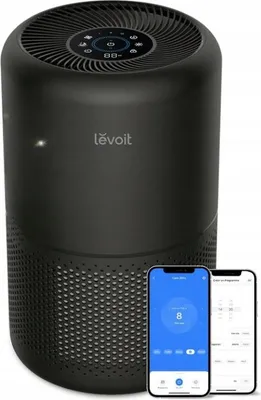 Immagine prodotto di LEVOIT Core 300S, purificatore d'aria con filtro HEPA, portata 258 m³/h, colore nero