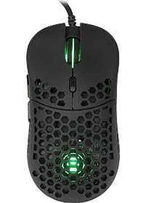 Produktbild von White Shark ΞSHARK Naginata, Beidhändig, Optisch, USB Typ-A, 16000 DPI, Schwarz