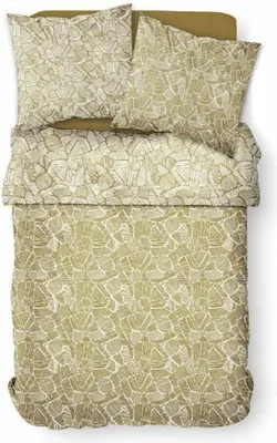 Produktbild von Bettbezug Set TODAY Braun 260 x 240 cm 3 Stück