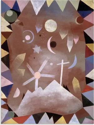 Produktbild von ARTland Wandbild Alu für Innen & Outdoor Über Bergeshöhe. 1917 Größe: 45x60 cm