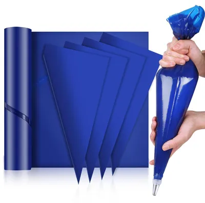 Image de Poche à douille jetable, 100 pièces, 21 pouces, accessoire de pâtisserie professionnel