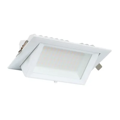 Produktbild von LED Downlight Einbaustrahler Schwenkbar Rechteckig 48W  130lm/W  3000K Warmweiß