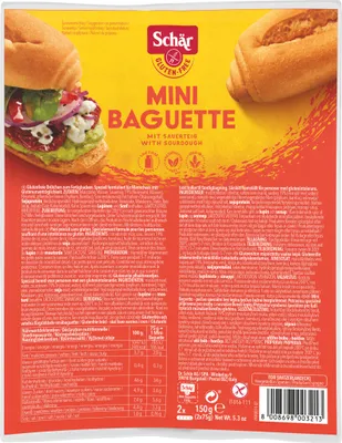 Produktbild von Schär - Gluten-frei Mini Baguette - 2 Stücke