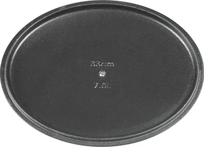 Produktbild von KÜCHENPROFI Bratentopf oval Gusseisen mit Deckel 7 l 33x12,9cm schwarz