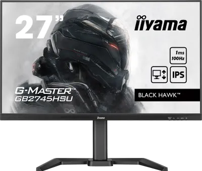 Obrázok produktu pre iiyama G-MASTER GB2745HSU-B2, 68,6 cm (27"), 1920 x 1080 px, Full HD, LED, 1 ms, Čierna