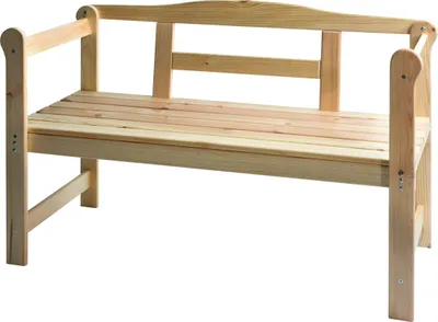 Produktbild von Gartenbank 2-Sitzer Friesenbank Gardissimo Kiefer massiv