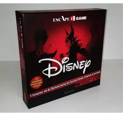 Produktbild von Disney Escape Game für 2-8 Spieler ab 14 Jahre, 5 Szenarien, 5h Spieldauer