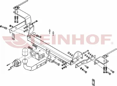 Produktbild von Z546335 Anhängerkupplung passend für FIAT 500 2010- starr