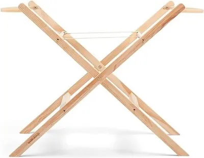 Immagine prodotto di Supporto per cestino regolabile in legno naturale - Mosè