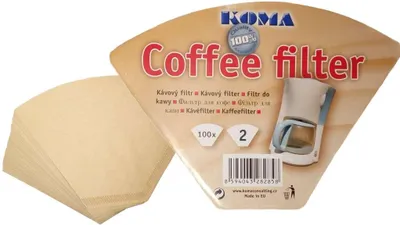 Produktbild von KOMA KF02 - Kaffeefilter Nr.2 - 100 Stück in der Packung