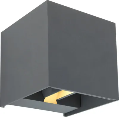 Produktbild von Globo Lighting Außenleuchte Aluminium Druckguss anthrazit, 2x LED