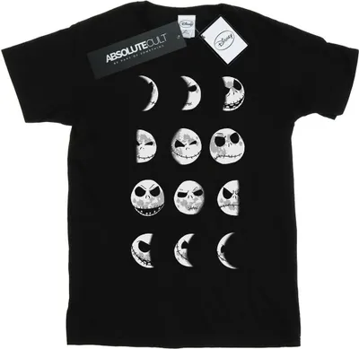 Produktbild von Disney - "Nightmare Before Christmas" T-Shirt für Damen BI41479 (L) (Schwarz)