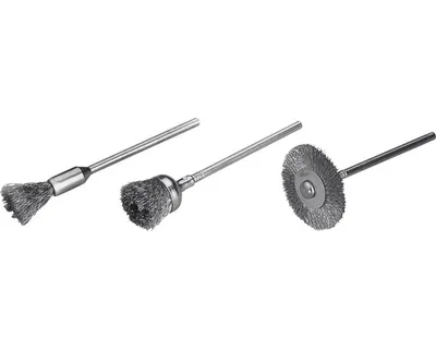 Obrázok produktu pre Sada mini kefiek Wolfcraft 3ks