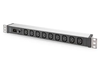 Image de DIGITUS PDU 1U 9xC13 sorties 230V/10A noir