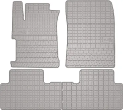 Produktbild von Gummi-Fußmatten für Honda Civic IX 2011-2016 – Limousine, Set 4, Befestigung