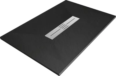 Image de Mexen Toro Receveur de douche rectangulaire SMC 120 x 80 cm, Noir - 43708012