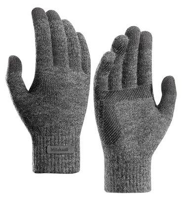 Produktbild von Strickhandschuhe Touchscreen rutschfest Winterhandschuhe Damen Herren