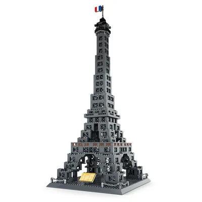 Produktbild von Bausteine Weltberühmtes Gebäude Eiffel Tower Baukästen Kind Geschenk 978PCS WANGE-5217
