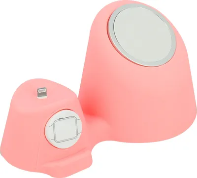 Produktbild von 3-in-1 Magsafe Halterung, Dockingstation für Smartwatch, Headset – Rosa