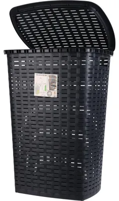 Obrázok produktu pre Kôš na bielizeň z recyklovaného plastu, 53 litrov