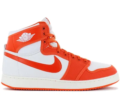 Image de Air Jordan 1 Retro AJKO - Syracuse - Chaussures pour homme Gris-Orange DO5047-801, pointure : 44 (EU) / 10 (US)