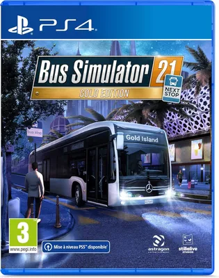 Produktbild von Astragon Entertainment Bus Simulator 21: Next Stop - Gold Edition, PlayStation 4, E (Jeder)
