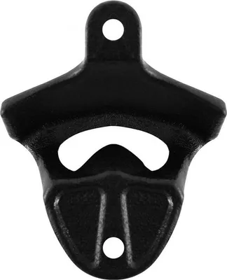 Produktbild von Famanu Wandflaschenöffner aus Gusseisen - Vintage Schwarz, 100 Stück