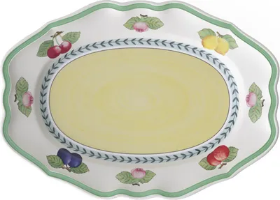 Obrázok produktu pre Villeroy & Boch French Garden Fleurence, servírovací tanier, Porcelán, Viacfarebný, Oválny, 370 mm, 1,2 kg
