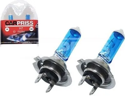 Produktbild von 2x CARPRISS H7 Glühlampen Fernlicht 12V 55W PX26d Halogen 70721063