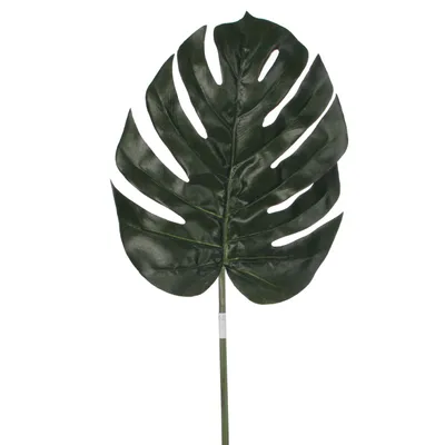 Produktbild von Mica künstlicher Monstera Zweig grün 88 cm
