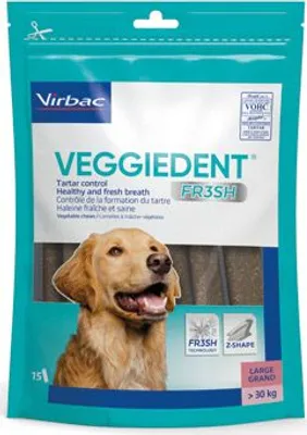 Obrázek produktu pro C.E.T.pes Žvýkací plátky Veggiedent NEW L 15ks