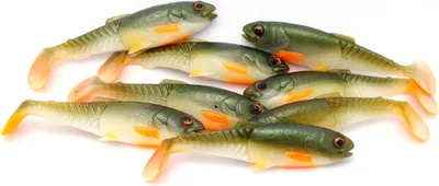 Zdjęcie produktu dla Savage Gear Craft Cannibal Paddletail Olive Pearl Hot Orange 8,5 cm 7 g Przynęta