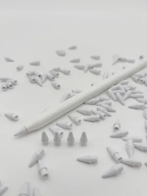 Produktbild von Apple Pencil Ersatzspitzen 4 Stueck kompatibel mit Pencil 1 und 2 iPad Zubehoer