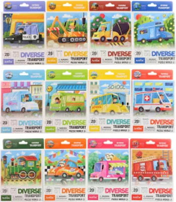 Obrázek produktu pro Puzzle doprava 20 dílků
