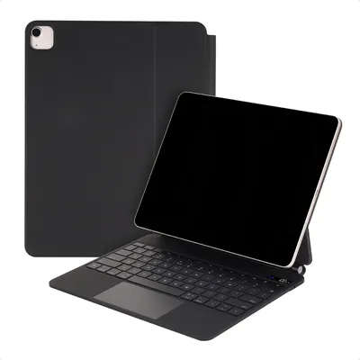 Productafbeelding van Accezz Magnetic Bluetooth Keyboard voor de Apple iPad Air 11 inch (2025) M3 / (2024) M2 / Pro 11 (2018/2020/2021/2022) - QWERTY / NL - Zwart