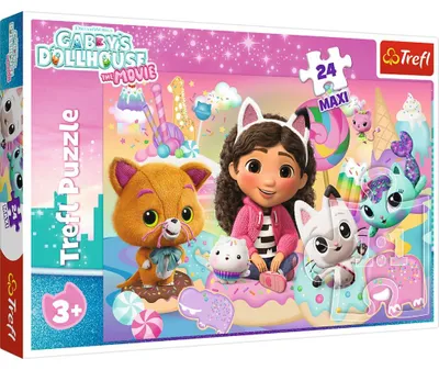 Image de Puzzle Géant 24 Pièces - Univers des Chats de Gabby