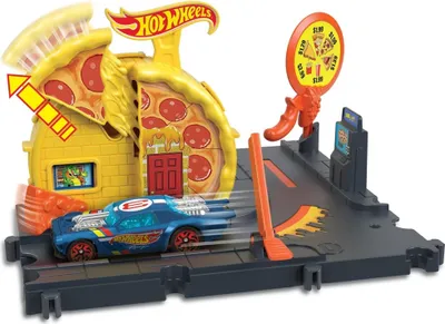 Zdjęcie produktu dla Hot Wheels City HKX44, Zestaw pojazdów i torów, 4 lat(a), Wielobarwny