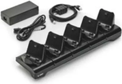 Produktbild von Zebra 5-Slot Docking Cradle - Drucker-Ladestation