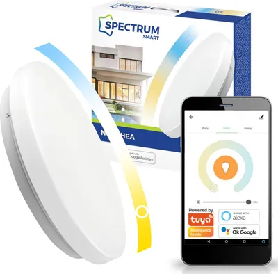 Zdjęcie produktu dla Plafon LED Lampa Sufitowa Natynkowa 36W CCT SPECTRUM SMART TUYA WiFi 49cm