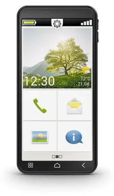 Produktbild von Emporia emporiaSMART.ME7, 13,8 cm (5.45"), 6 GB, 128 GB, 13 MP, Android 15, Schwarz