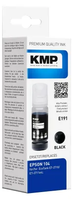 Image de KMP E191 cartouche d'encre 1 pièce(s) Compatible Noir