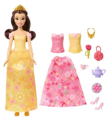 Zdjęcie produktu dla Disney Princess JFJ82, Lalka modowa, Damski, 3 lat(a), Chłopak, dziewczyna, 295 mm, Wielobarwny