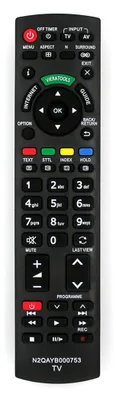 Produktbild von Ersatz TV Fernbedienung für Panasonic N2QAYB000504 Remote Control