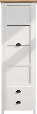 Image de CALICOSY - Armoire d'entrée 1 porte et 2 tiroirs L65 cm - LANDSIDE