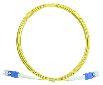 Imagen del producto de Cable de fibra óptica BlueOptics SFP8181BU2MK, 2 metros, conector LC, G.657.A1, color amarillo (SFP8181BU2MK)