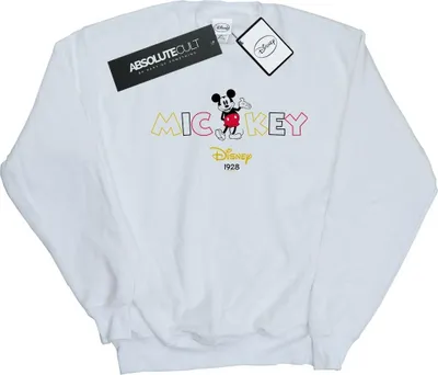 Produktbild von Disney - "1928" Sweatshirt für Herren BI37445 (4XL) (Weiß)