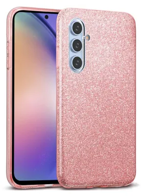 Immagine prodotto di Custodia per cellulare per Samsung Galaxy A14 4G / 5G custodia glitter cover TPU protettiva, oro rosa