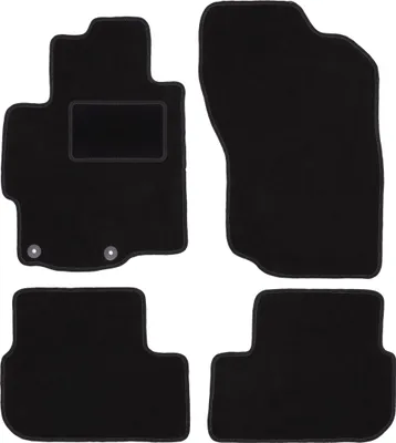 Immagine prodotto di Tappetini in velluto nero per: Mitsubishi Lancer VIII CY berlina, Sportback (2007-2016)